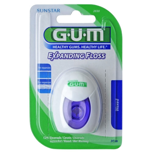 GUM® Expanding zobu diegs, 30 m