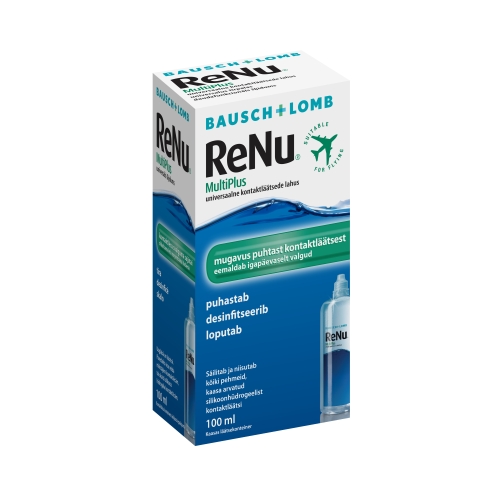 RENU Multi Plus kontaktlēcu kopšanas šķīdums, 100ml