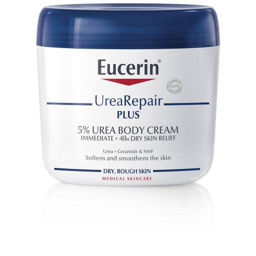 EUCERIN Urea Repair Plus ķermeņa krēms ar 5% Urea sausai ādai, 450 ml