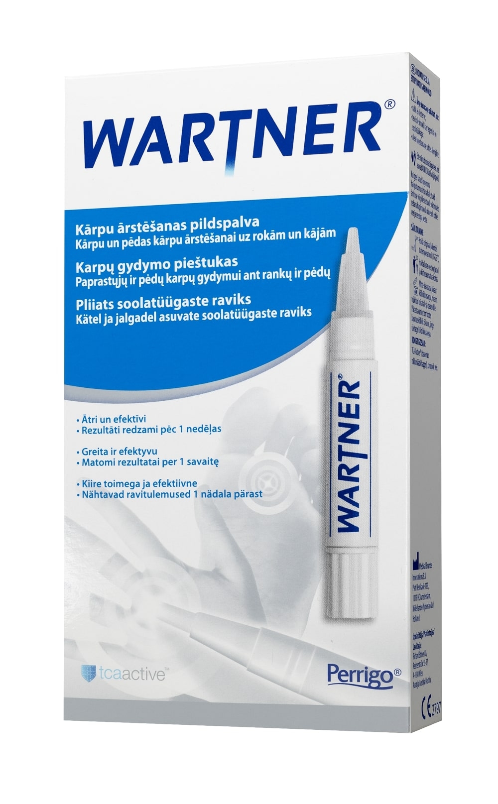 WARTNER skābes zīmulis kārpu likvidēšanai, 1.5 ml