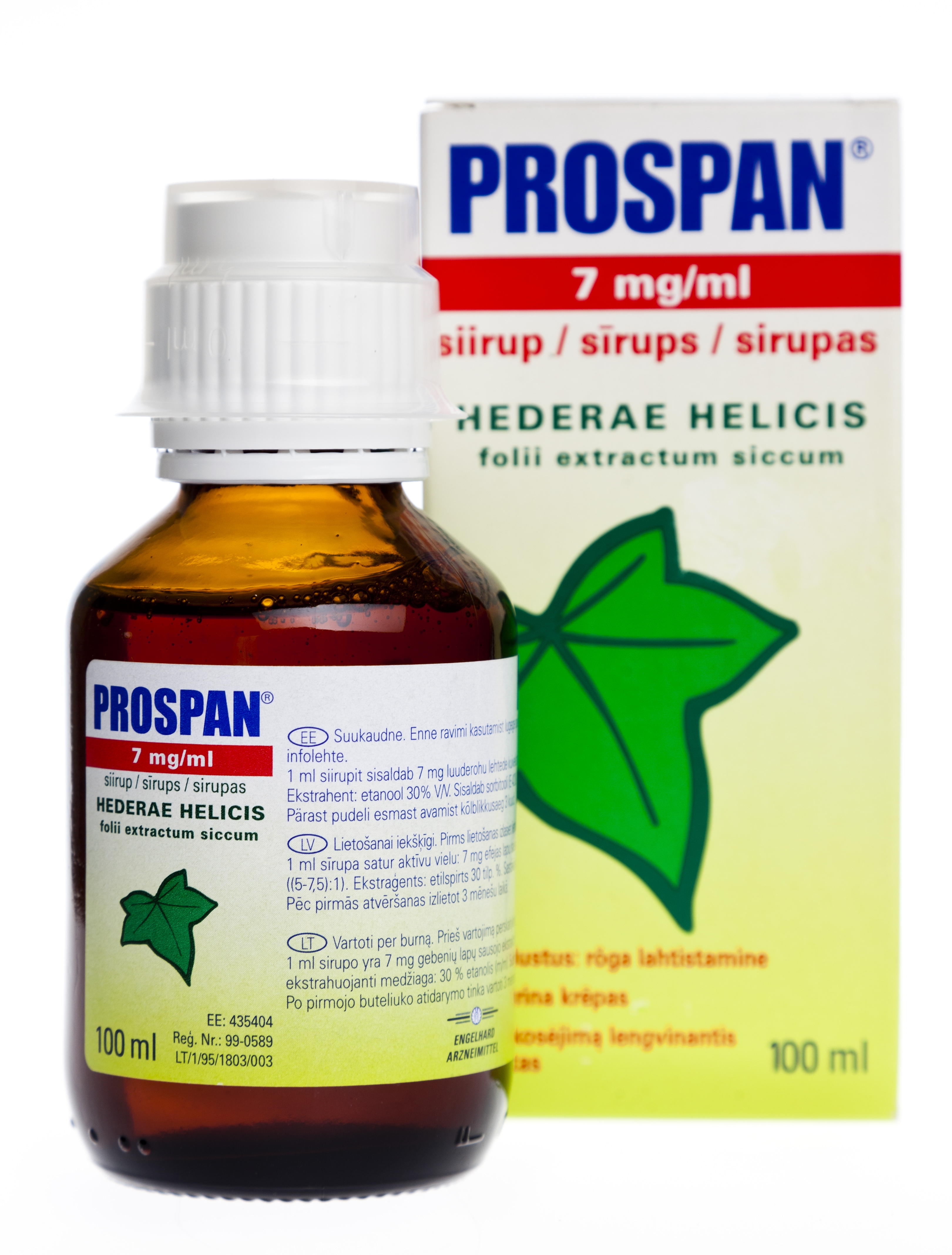 PROSPAN (EFEJAS EXTR.) SĪRUPS 100ML - Produkta attēls 2