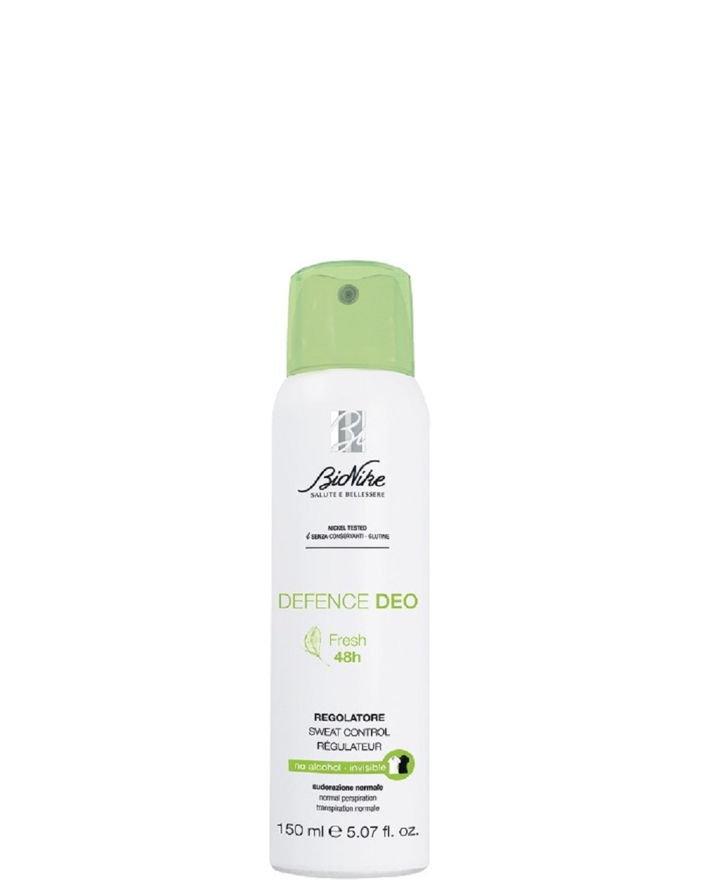 BIONIKE DEFENCE DEO SPREJS FRESH 48H 150ML - Produkta attēls 2